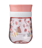 Mepal, Mio, Flowers & Butterflies, kubek treningowy do nauki picia, 300 ml