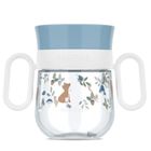 Mepal, Mio, Forest Friends, kubek dziecięcy treningowy do nauki picia, 6m+, 200 ml