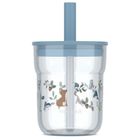 Mepal, Mio, Forest Friends, szklanka dziecięca ze słomką, 12m+, 250 ml