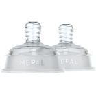 Mepal, Mio, smoczek do karmienia niemowląt z szybkim przepływem, 2 szt.