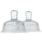 Mepal, Mio, smoczek do karmienia niemowląt ze średnim przepływem, 2 szt.