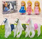 Merkpol, lalka z koniem, 1 szt.