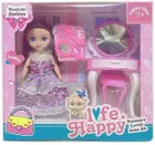 Merkpol, lalka z toaletką i akcesoriami