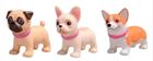 Merkpol, pieski, zestaw figurek, 3 szt.
