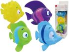 Merkpol, ryby, zabawki do kąpieli, gumowe, 4 szt.