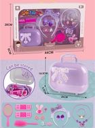 Merkpol, zestaw kreatywny, walizka z akcesoriami do włosów