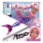 Mermaze Mermaidz, Syrenka Harmonique, lalka modowa zmieniająca kolor, pink