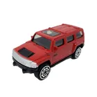 Metal Speed Zone, Hummer H3, pojazd, model metalowy, czerwony, 1:64