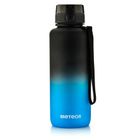 Meteor, bidon sportowy, czarno-niebieski, 1500 ml