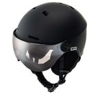 Meteor, Falven, kask narciarski, czarny, rozmiar 55-58 cm