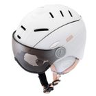 Meteor, Holo, kask narciarski, biały, rozmiar 53-55 cm