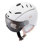 Meteor, Holo, kask narciarski, biały, rozmiar 55-58 cm