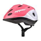 Meteor, kask rowerowy, S 48-52 cm, Apper, koralowy