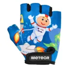 Meteor, Kids, rękawiczki rowerowe, space, rozmiar M