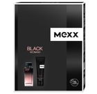 Mexx, Black Woman, zestaw prezentowy, woda toaletowa, 30 ml + żel pod prysznic, 50 ml