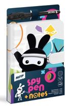 MFP, notes czarny, linia, 100 kartek, Spy + długopis UV, 1 szt.