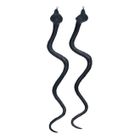 MFP, wąż gumowy, czarny, 34 cm, 2 szt.