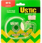 M&G, Invisible, taśma klejąca z podajnikiem, 18 mm x 30m