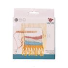 Micki, krosno kwadratowe, ramka do tkania, zestaw kreatywny