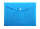 Micro, teczka kopertowa na zatrzask, A4, niebieska, 1 szt.