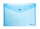 Micro, teczka kopertowa na zatrzask, A4, niebieska, 1 szt.