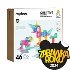 Mideer, klocki magnetyczne 3D, 46 elementów
