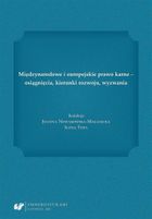 Międzynarodowe i europejskie prawo karne