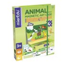 Mieredu, Art Case, Świat zwierząt, układanka magnetyczna, 53 elementy