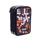 Milan, piórnik rozkładany, potrójny, z wyposażeniem, Fingers