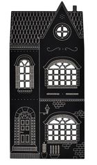 Milin, tablica kredowa, drewniana, jezdnia, 77 cm