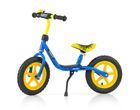 Milly Mally, Dusty, rowerek biegowy 12", blue-yellow