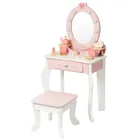 Milly Mally, Elly, drewniana toaletka, Pink