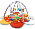 Milly Mally, TinyMini, mata edukacyjna 2w1, kwiat-safari