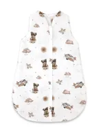 MimiNu, Avi, Misie, śpiworek bawełniany, beż, letni, TOG 0.5, 3-12m