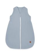 MimiNu, Avi, muślinowy śpiworek na suwak, letni, jeans, TOG 0.5, 3-12m