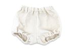 MimiNu, Bloomersy, muślinowe majtki na pieluchę, śmietanka, rozmiar M, 1-4 l.