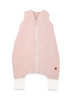 MimiNu, całoroczny śpiworek z nogawkami, muślin, pudrowy róż, TOG 1.5-1.75, rozmiar S, 1-2,5l