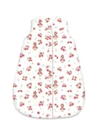 MimiNu, Kaczuszki, Avi, śpiworek do spania na suwak, bawełna, całoroczny, TOG 1.5-1.75, pudrowy róż, 74 cm