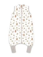 MimiNu, Kaczuszki, śpiworek do spania z nogawkami, beż, letni, TOG 0.5, rozmiar M, 2-6 l