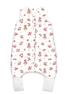 MimiNu, Kaczuszki, śpiworek do spania z nogawkami, pudrowy róż, TOG 2.5, rozmiar S, 1-2,5 l