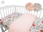 MimiNu, Kwiaty Begonii, 2-częściowy komplet pościeli, 90-120 cm
