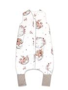 MimiNu, Lili, śpiworek do spania z nogawkami, pudrowy róż, całoroczny, TOG 2-2.5, rozmiar M, 2-6 l