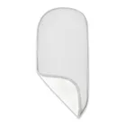 MimiNu, materacyk oddychający do gondoli, muślin, szary