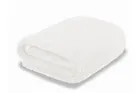 MimiNu, miękki kocyk polarowy, biały, 75-100 cm