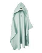 MimiNu, okrycie kąpielowe z kapturkiem, termofrotte, zimna mięta, 85-120 cm