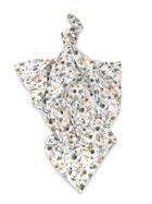 MimiNu, pielucha muślinowa, otulacz, botanica, 120-120 cm