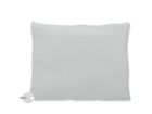 MimiNu, poduszka z poszewką na suwak, muślin, szary, 40-30 cm