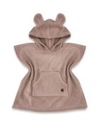 MimiNu, ponczo kąpielowe, bambus, mokka, 4-7 lat, rozmiar M, 56-63 cm