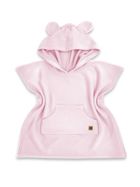 MimiNu, ponczo kąpielowe, bambus, róż, 4-7 lat, rozmiar M, 56-63 cm