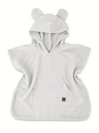 MimiNu, ponczo plażowe, szybkoschnące, rozmiar 1-4, muślin, szary